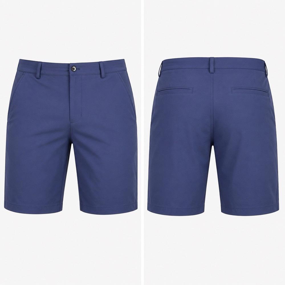 Dunning Golf Shorts Mens 36 NAVY Casual Performance Stretch Outdoors